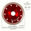 Miniature : Lot de 3 disques diamants pour Carrelage Céramique Grès Cérame 115mm