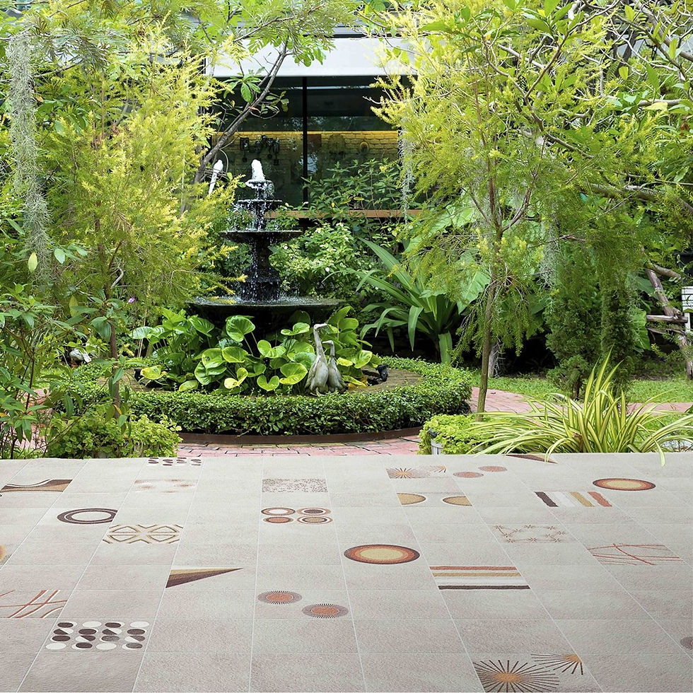 Carrelage Effet Pierre Eclipse Mix Warm 25x25 cm de Codicer