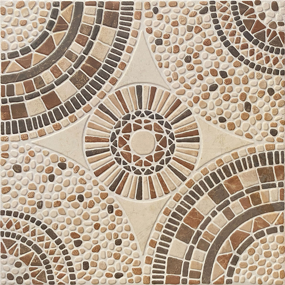 Carrelage Terrasse motif relief Almarda Mat 45x45 cm de Prissmacer