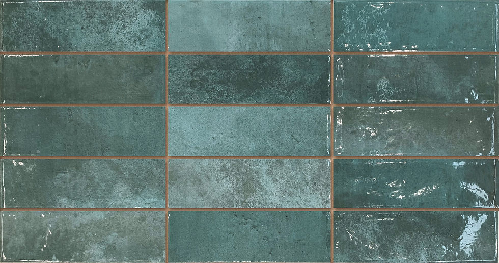 Carrelage effet Zellige Pre Ponto Blue de Prissmacer