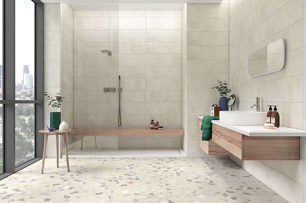 Carrelage Retro Terrazzo Bone de Cinca