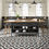 Miniature : Carrelage effet carreaux de ciment Dublin Black 20x20 cm de Mainzu
