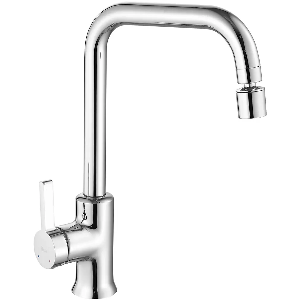 Robinet Mitigeur de Cuisine avec Bec Orientable Carlo Chromé