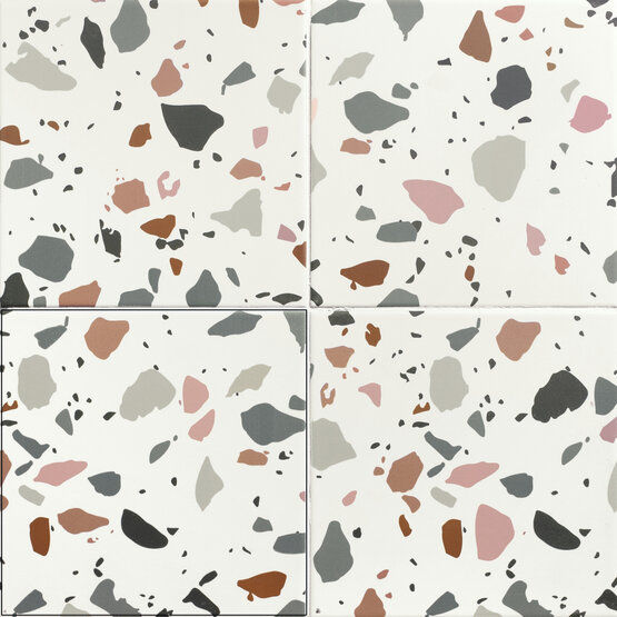 Carrelage effet Terrazzo serie Trendy Mix de APE