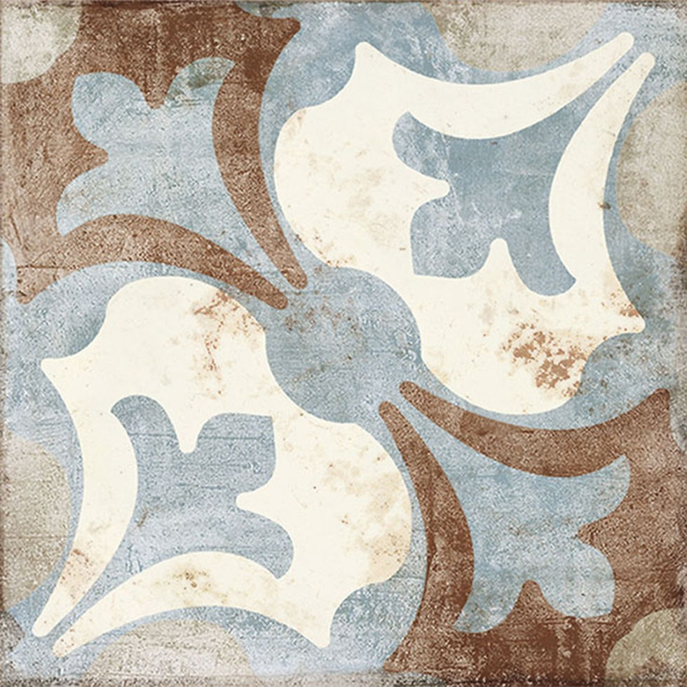 Carrelage effet carreau de ciment Loft Floor Toledo 20x20 cm de Nanda Tiles
