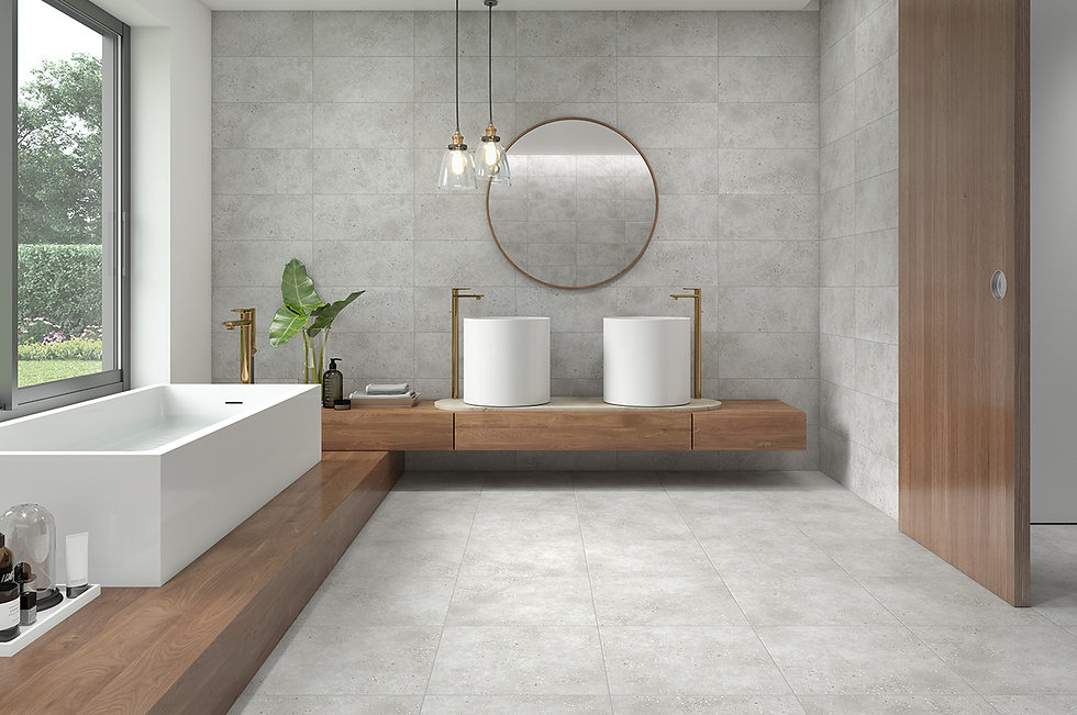 Carrelage Effet Pierre Retro Grey de Cinca