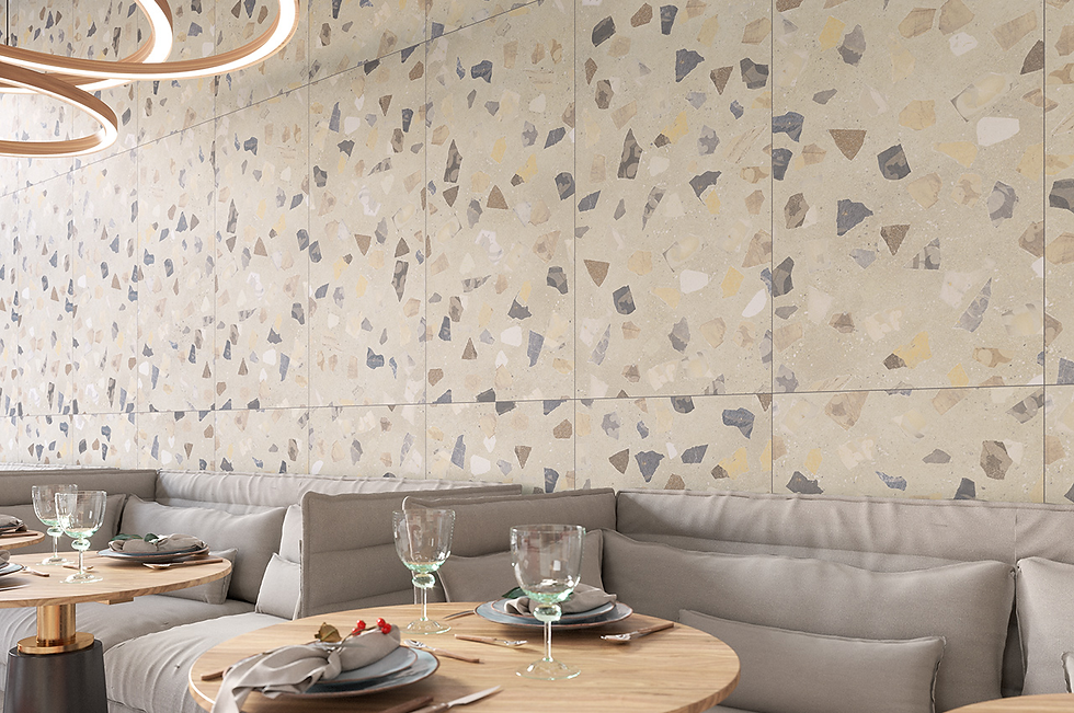Carrelage Retro Terrazzo Sand de Cinca