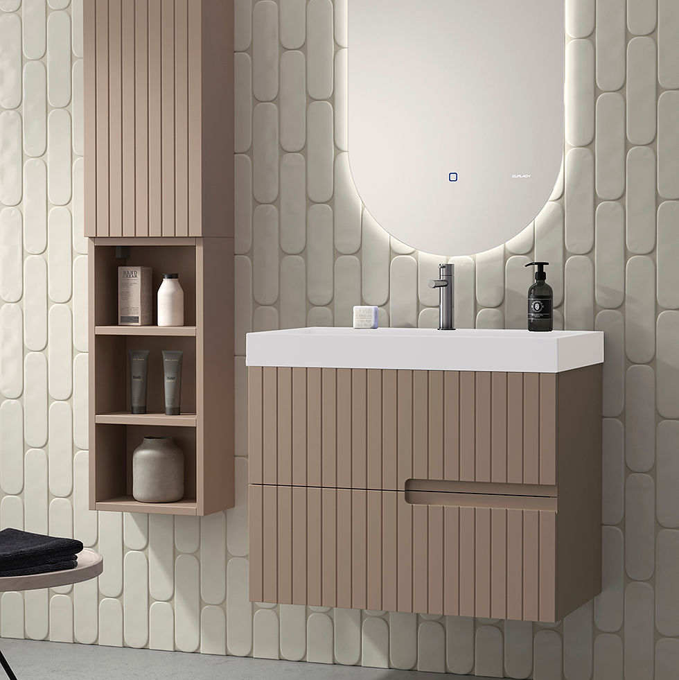Meuble de salle de bain Mila en 10 coloris et 4 dimensions