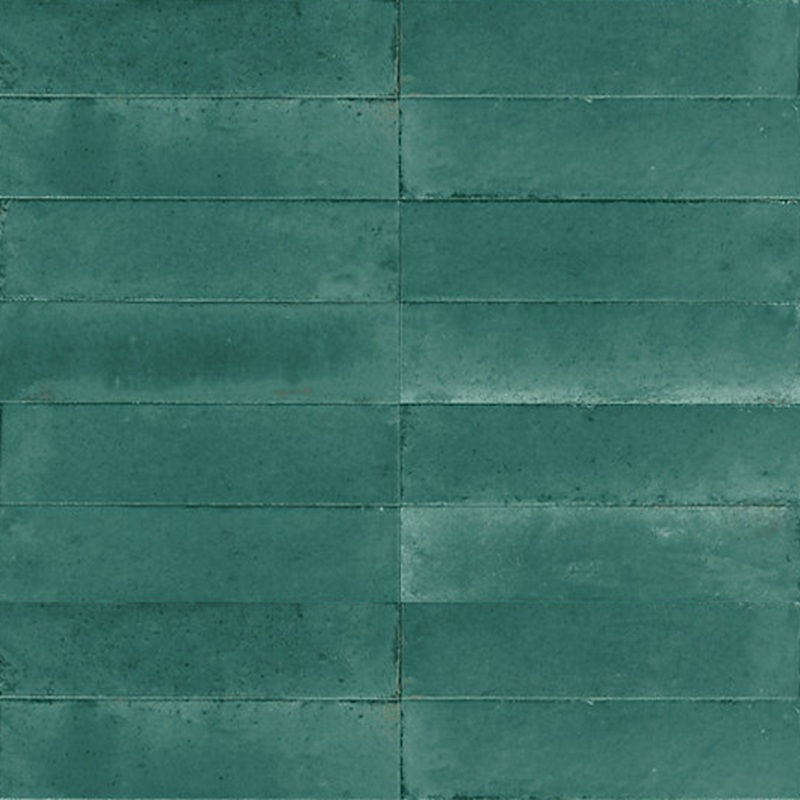 Carrelage effet Zellige Lume Emerald lux 6x24 cm de Marazzi