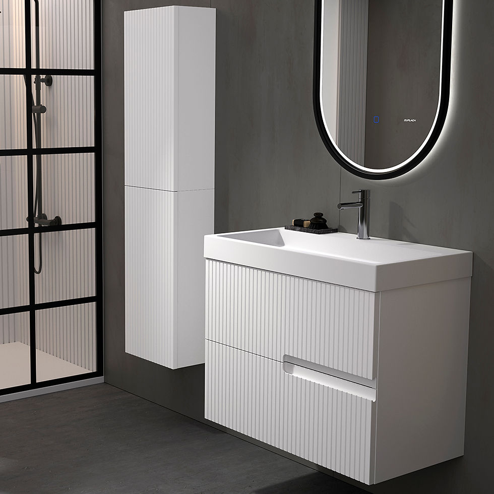 Meuble de salle de bain Alba en 10 coloris et 4 dimensions