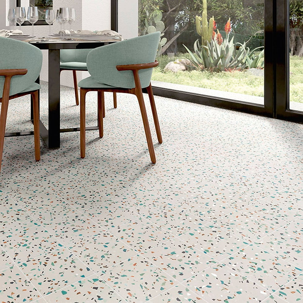 Carrelage-Effet-Terrazzo-Dots-Bianco-20x20-cm-de-Mainzu