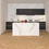 Miniature : Carrelage Effet Marbre Blanc et Or Marshall Gold Mat ou Brillant 60x120 cm