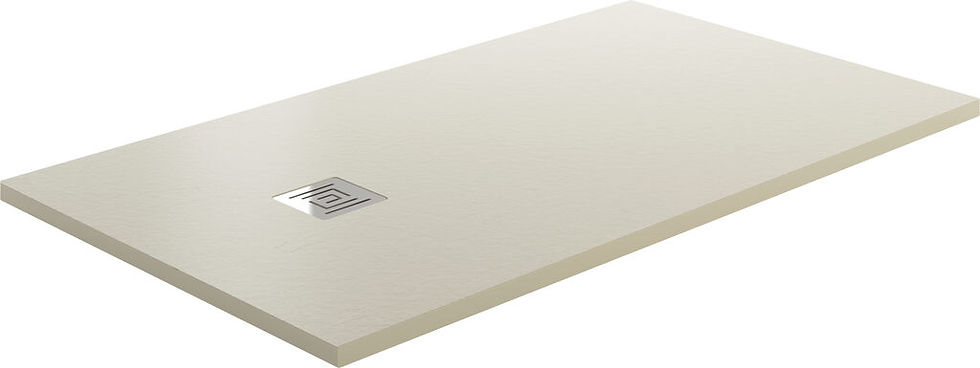 Receveur de douche beige