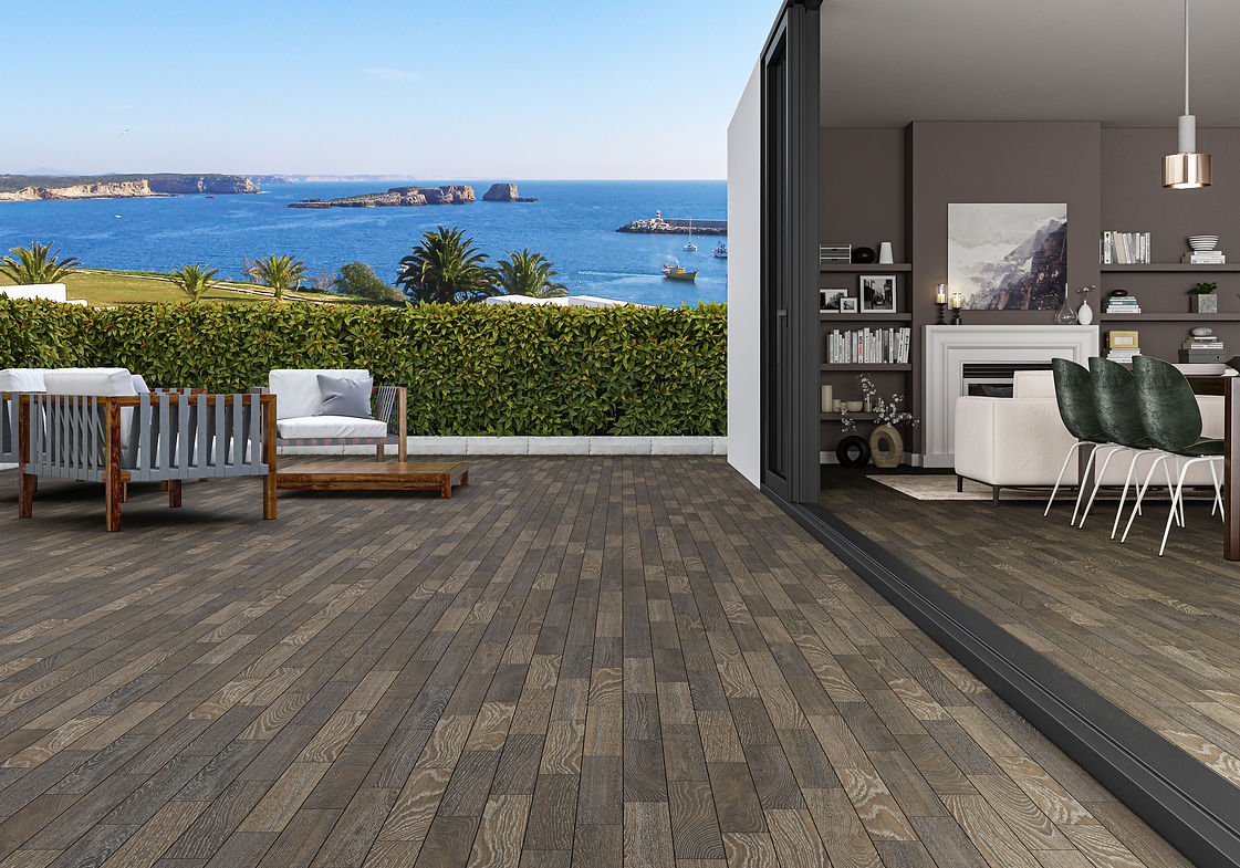 Carrelage effet parquet