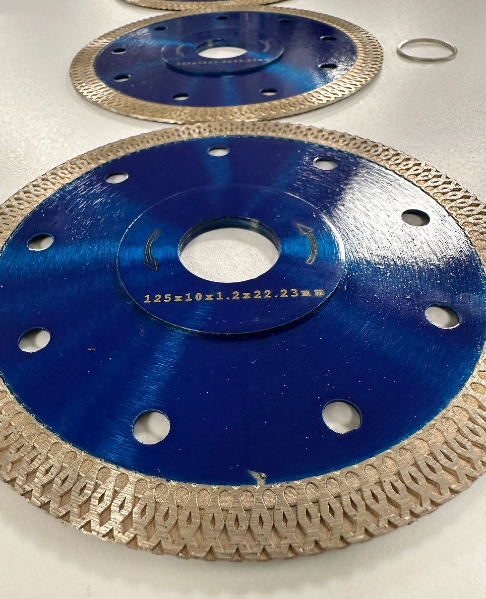 Disque Diamant pour Carrelage en porcelaine Ceramique Granit et Marbre 125mm