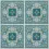Miniature : Carrelage effet carreaux de ciment Marlow Tansy 11,5x11,5 cm de Nanda Tiles
