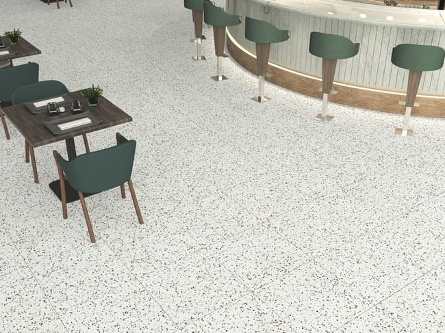 Carrelage Effet Terrazzo Tempo Mix 60,8x60,8 cm de Ecoceramic