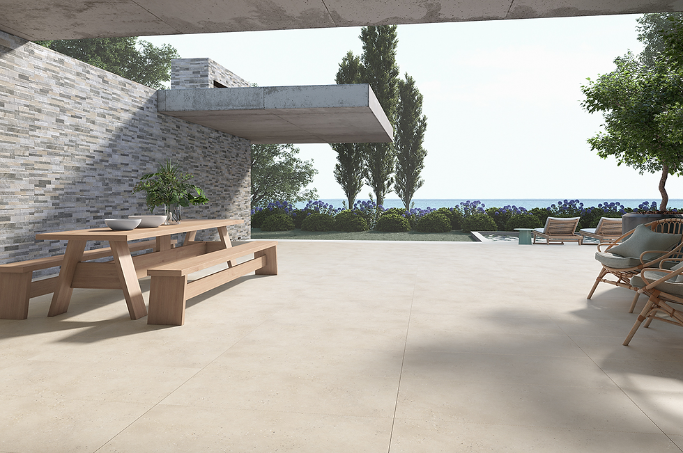 Carrelage Effet Pierre Retro Sand de Cinca