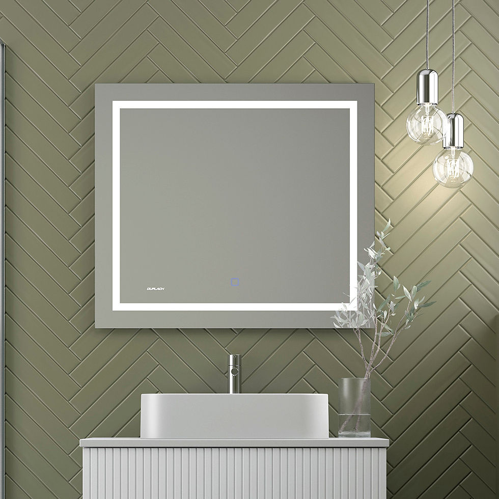 Miroir Rectangulaire avec LED et Fonction Chauffante