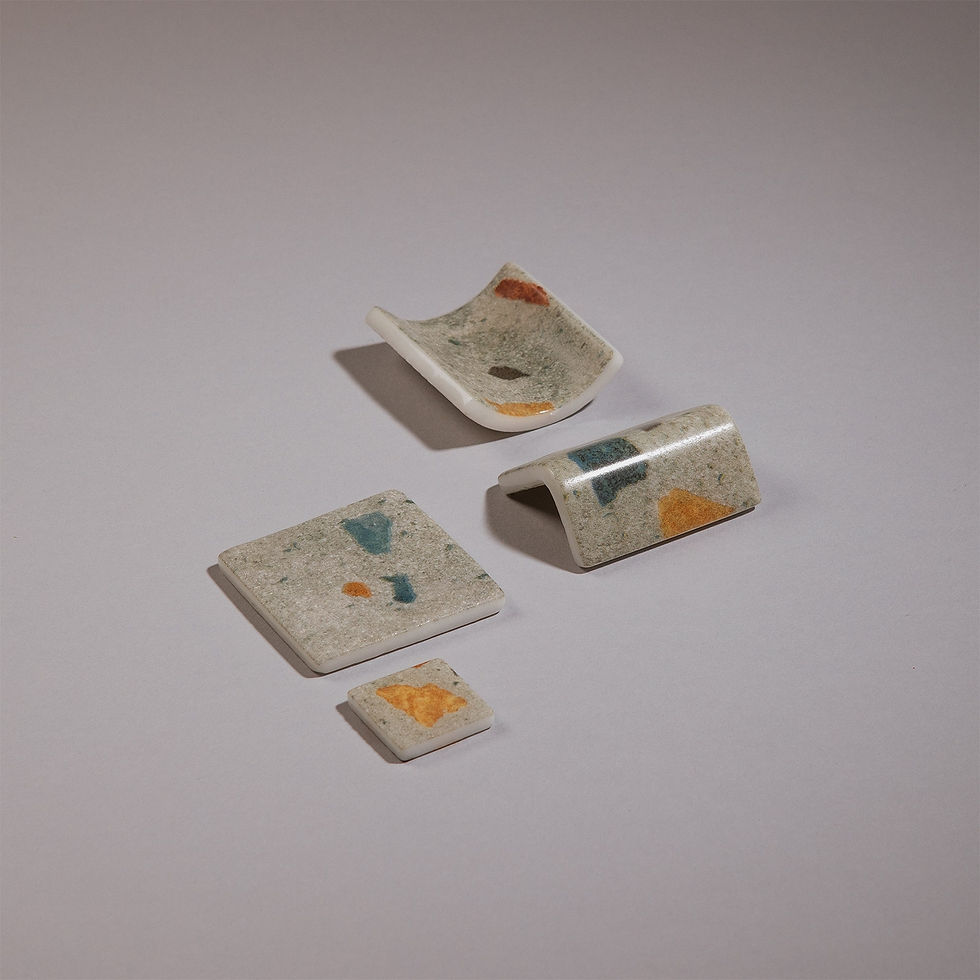 Mosaique Emaux de verre Terrazzo Balinese de Ezarri