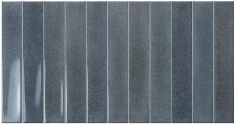 Carrelage effet Zellige Atlantis Dark Blue Mat ou Brillant de Ecoceramic