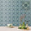 Miniature : Carrelage effet carreaux de ciment Marlow Tansy 11,5x11,5 cm de Nanda Tiles