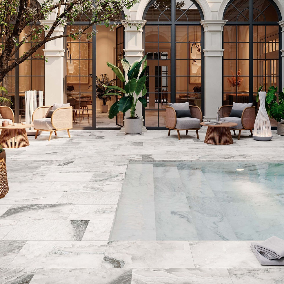 Carrelage Piscine et Terrasse Pierre de Bali Midway