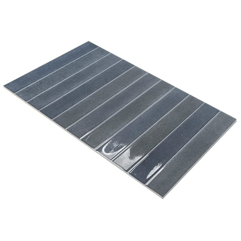 Carrelage effet Zellige Atlantis Dark Blue Mat ou Brillant de Ecoceramic