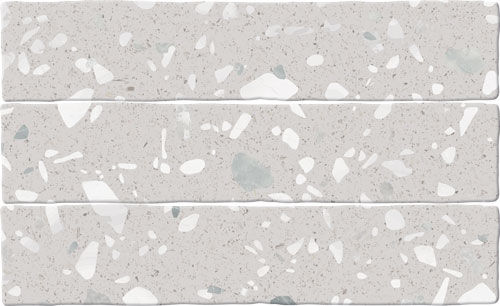 Carrelage effet Terrazzo Colour Ducal Gris 5x25 cm