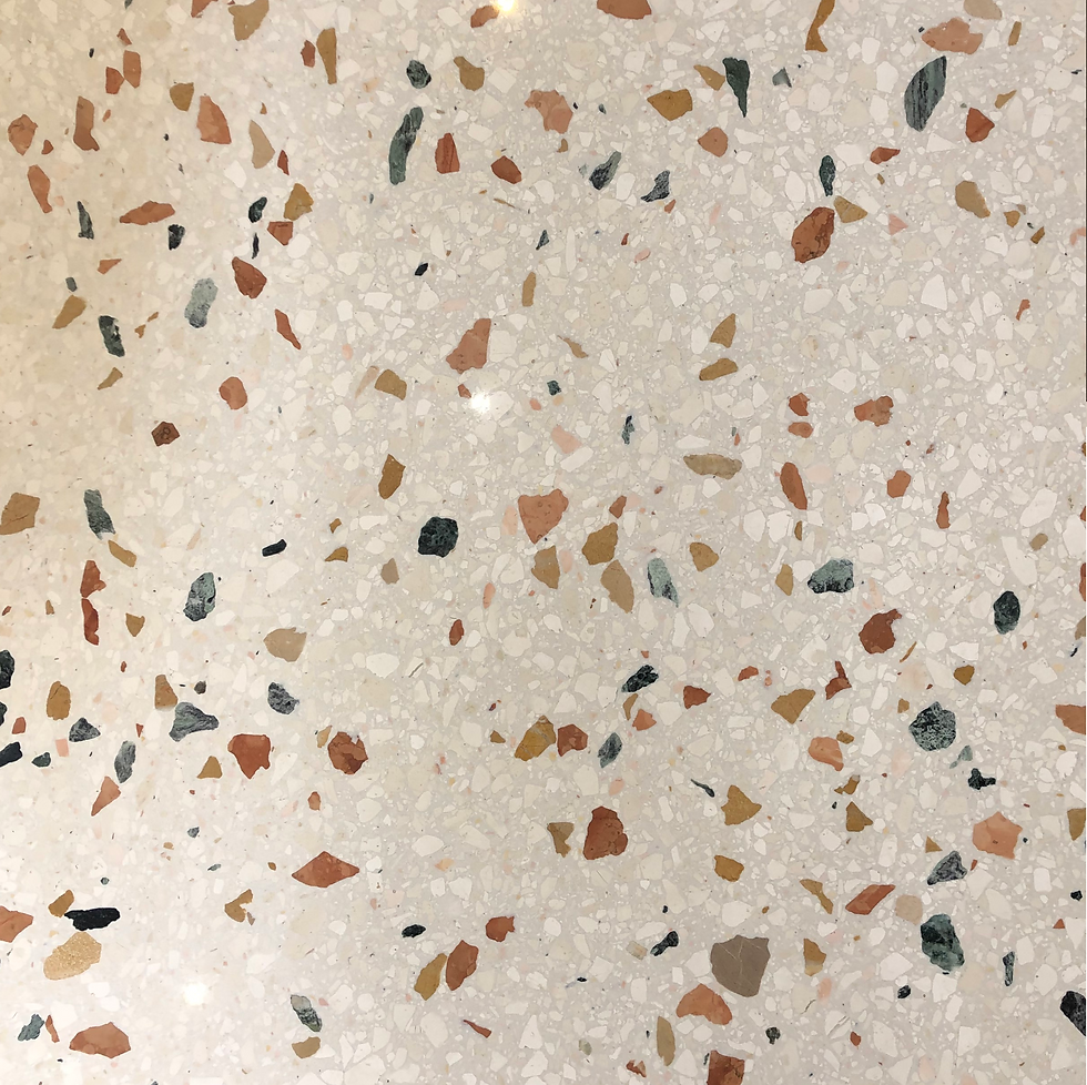 Carreaux de Terrazzo pleine masse 600x600x20 mm série Plaisance