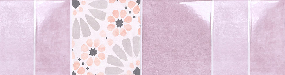 Carrelage effet Zellige Modul Pink 10x40 cm