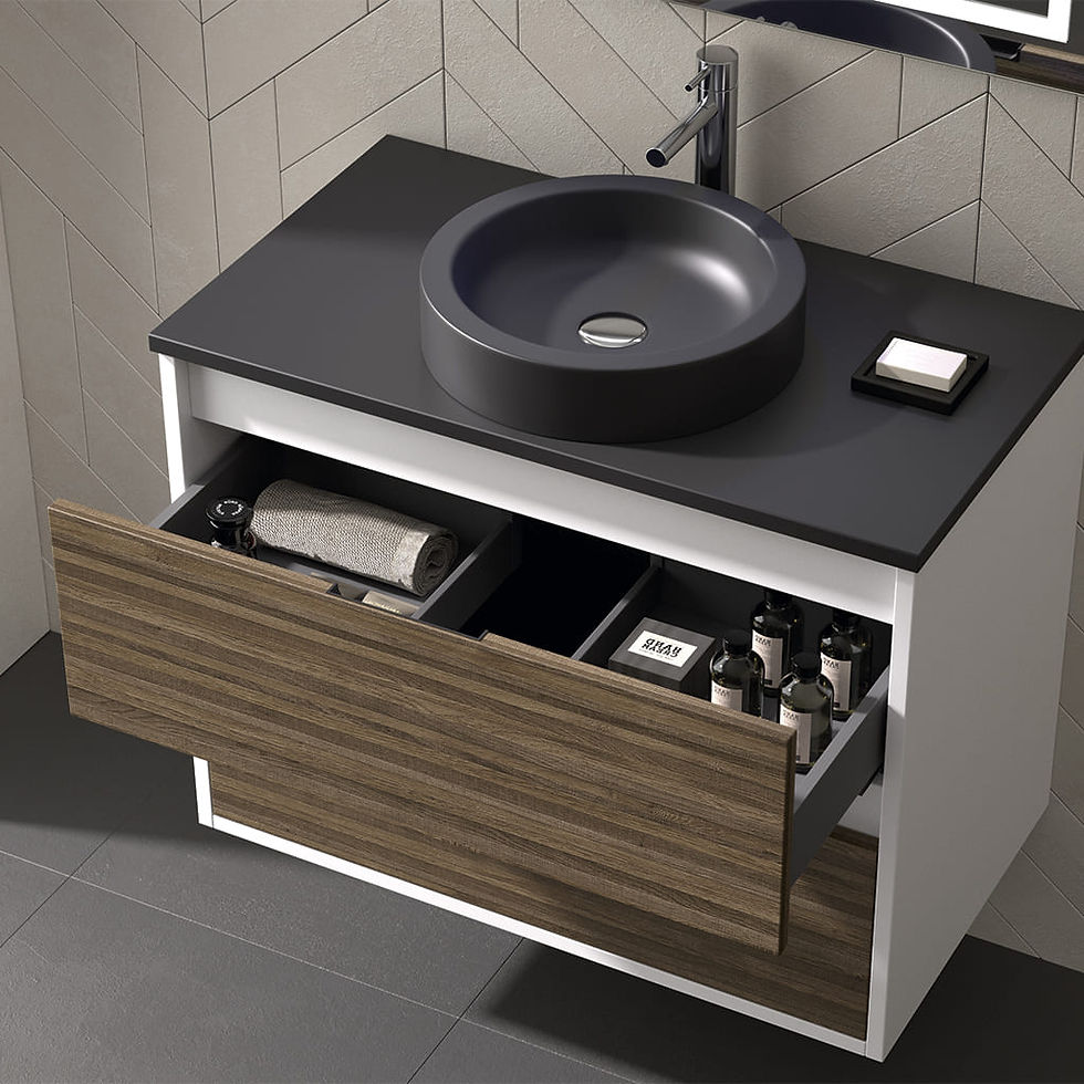 Vasque a poser en Resine Design Ronda 10 coloris