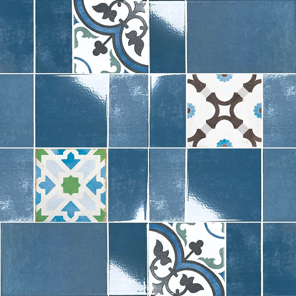Carrelage effet Zellige Modul Ocean 10x40 cm