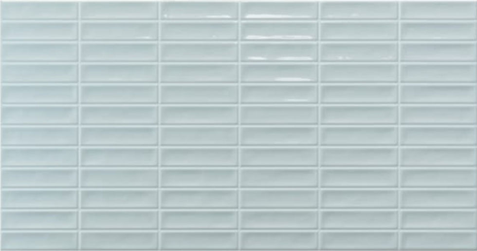 Carrelage effet Zellige Monet Light Green Mat ou Brillant de Ecoceramic