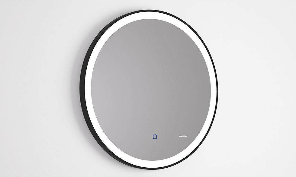 Miroir Rond Tactile avec Led et Fonction Chauffante