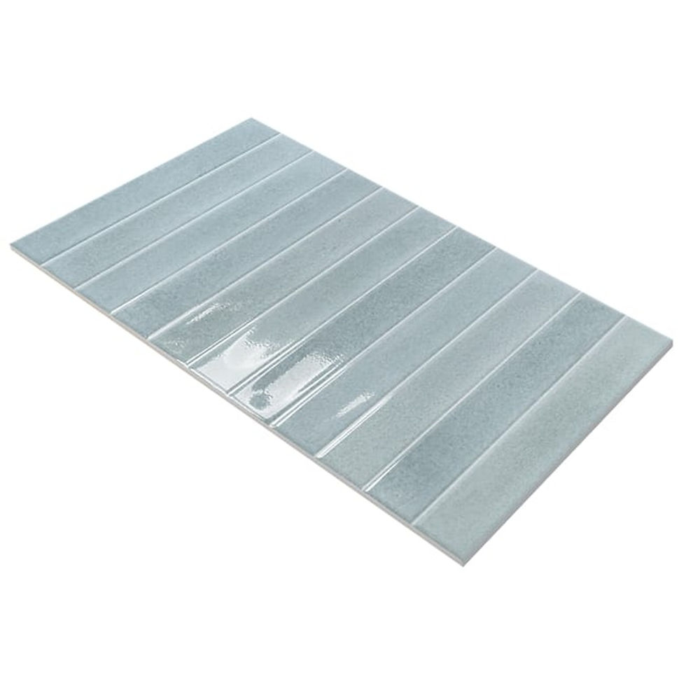 Carrelage effet Zellige Atlantis Light Green Mat ou Brillant de Ecoceramic