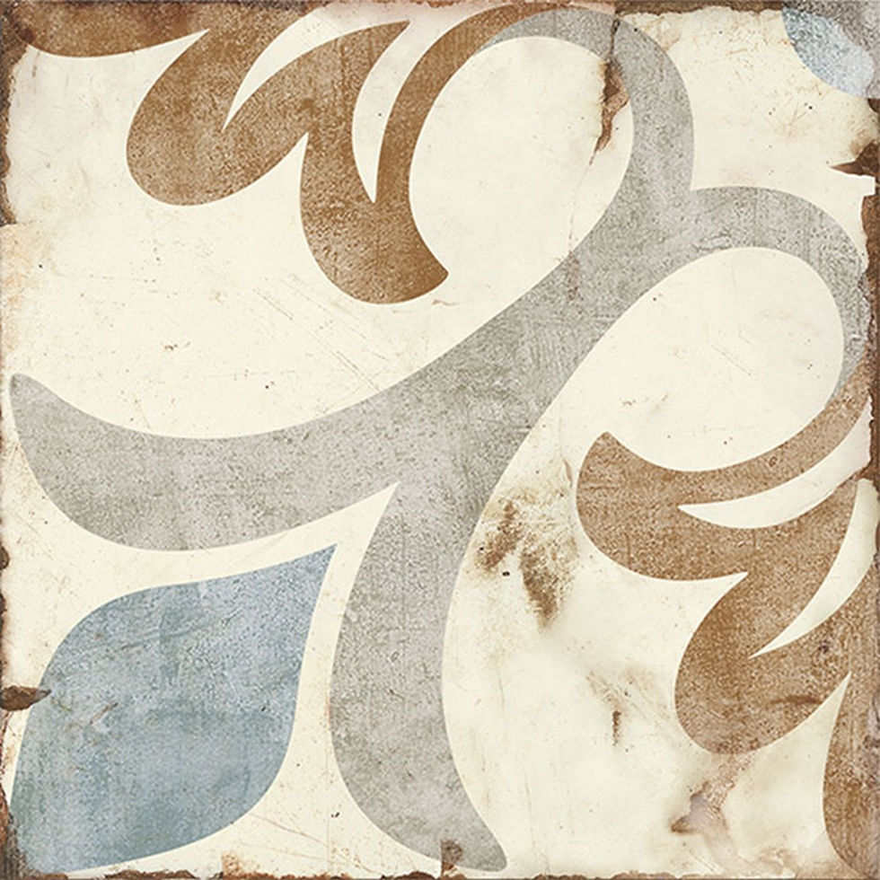 Carrelage effet carreau de ciment Loft Floor Aurora 20x20 cm de Nanda Tiles