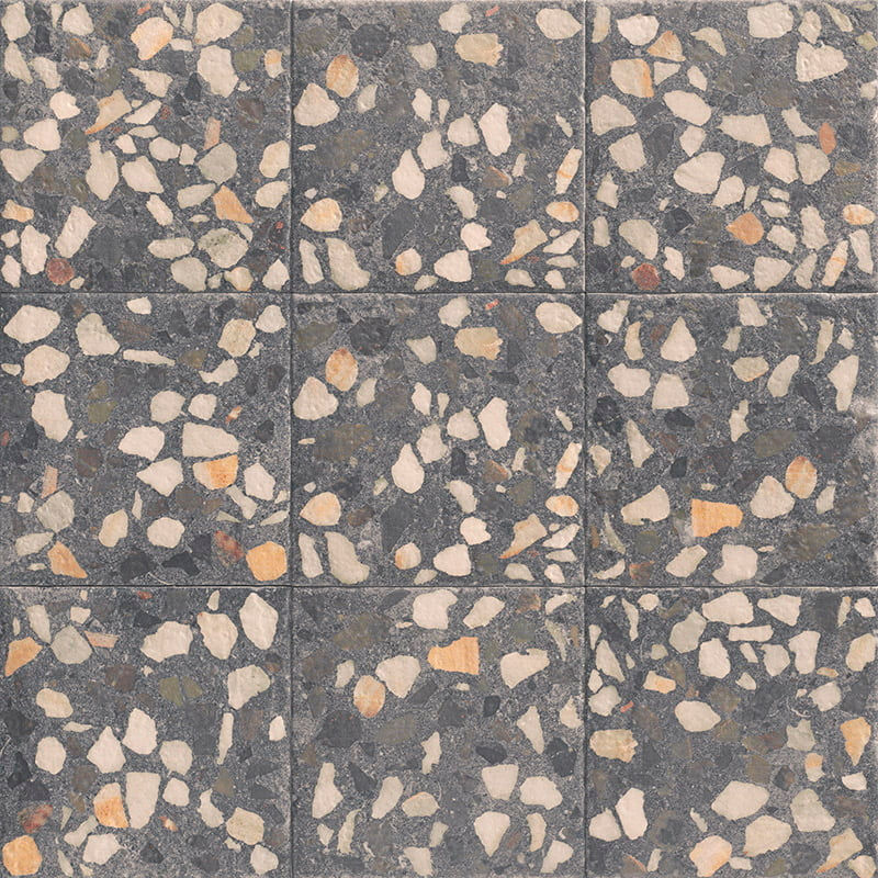 Carrelage effet Terrazzo série Stanza Lava 20x20 cm de Mainzu