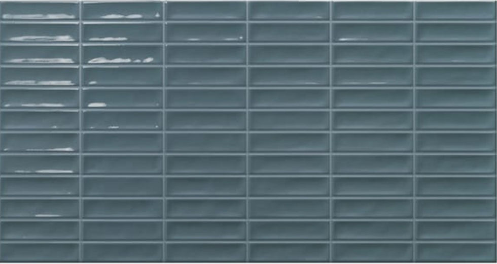 Carrelage effet Zellige Monet Green Mat ou Brillant de Ecoceramic