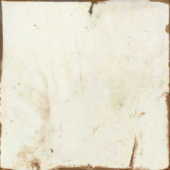 Carrelage effet carreau de ciment Loft Floor Ohio White 20x20 cm de Nanda Tiles