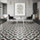 Miniature : Carrelage effet carreaux de ciment Dublin Black 20x20 cm de Mainzu
