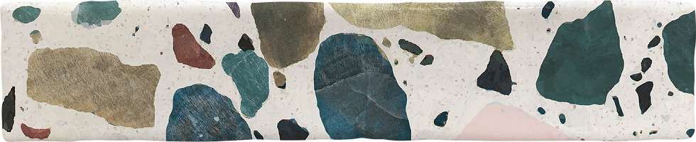 Carrelage effet Terrazzo Ducal 3 coloris 5x25 cm