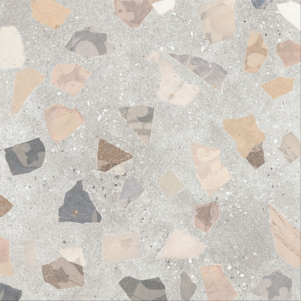 Carrelage Retro Terrazzo Grey de Cinca