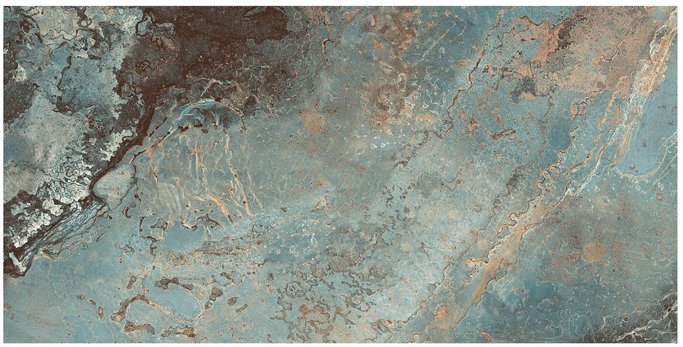 Carrelage effet Marbre vert Mat série Resin Turquoise 60x120 cm