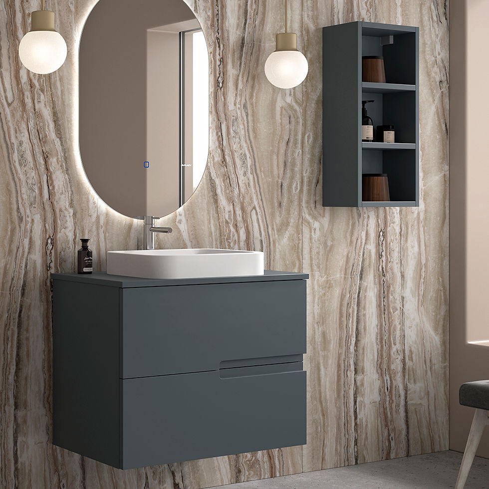 Meuble de salle de bain Eva en 10 coloris et 4 dimensions
