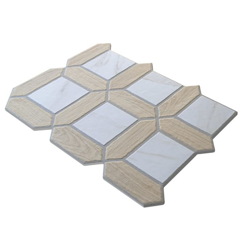 Carrelage Effet Pierre Olympus Albo de Ecoceramic