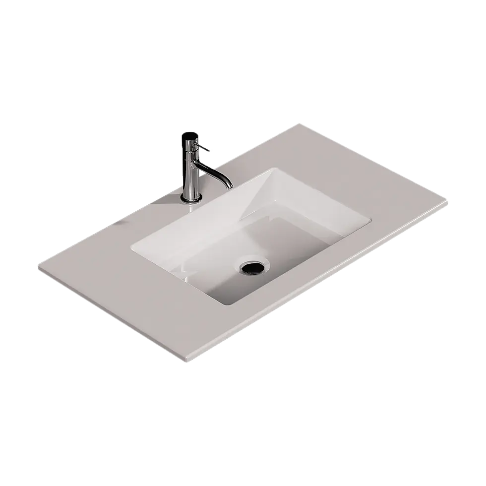 Meuble-de-salle-de-bain-en-noyer-2-tiroirs