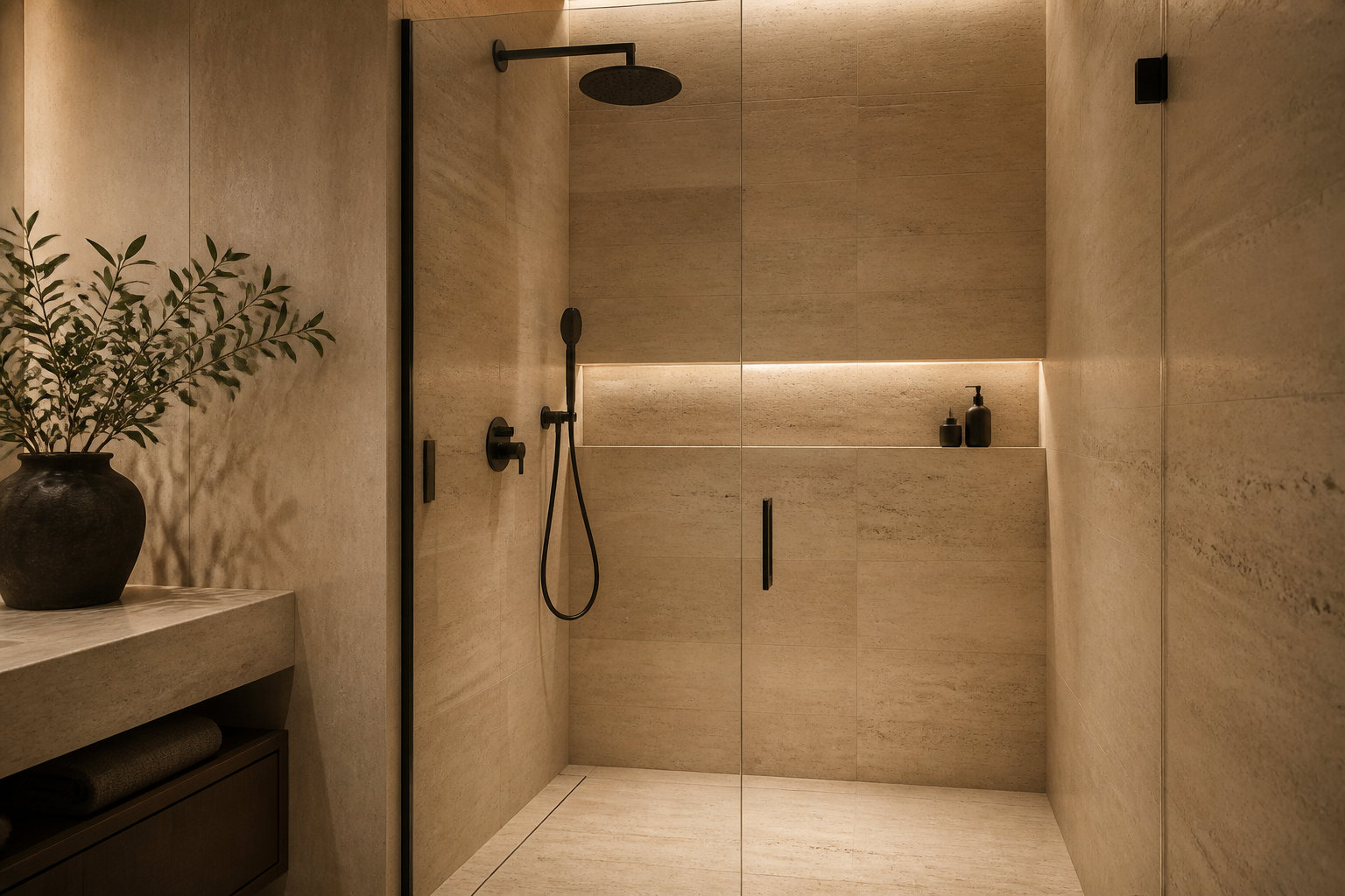 Quel matériau choisir pour votre sol de douche ?