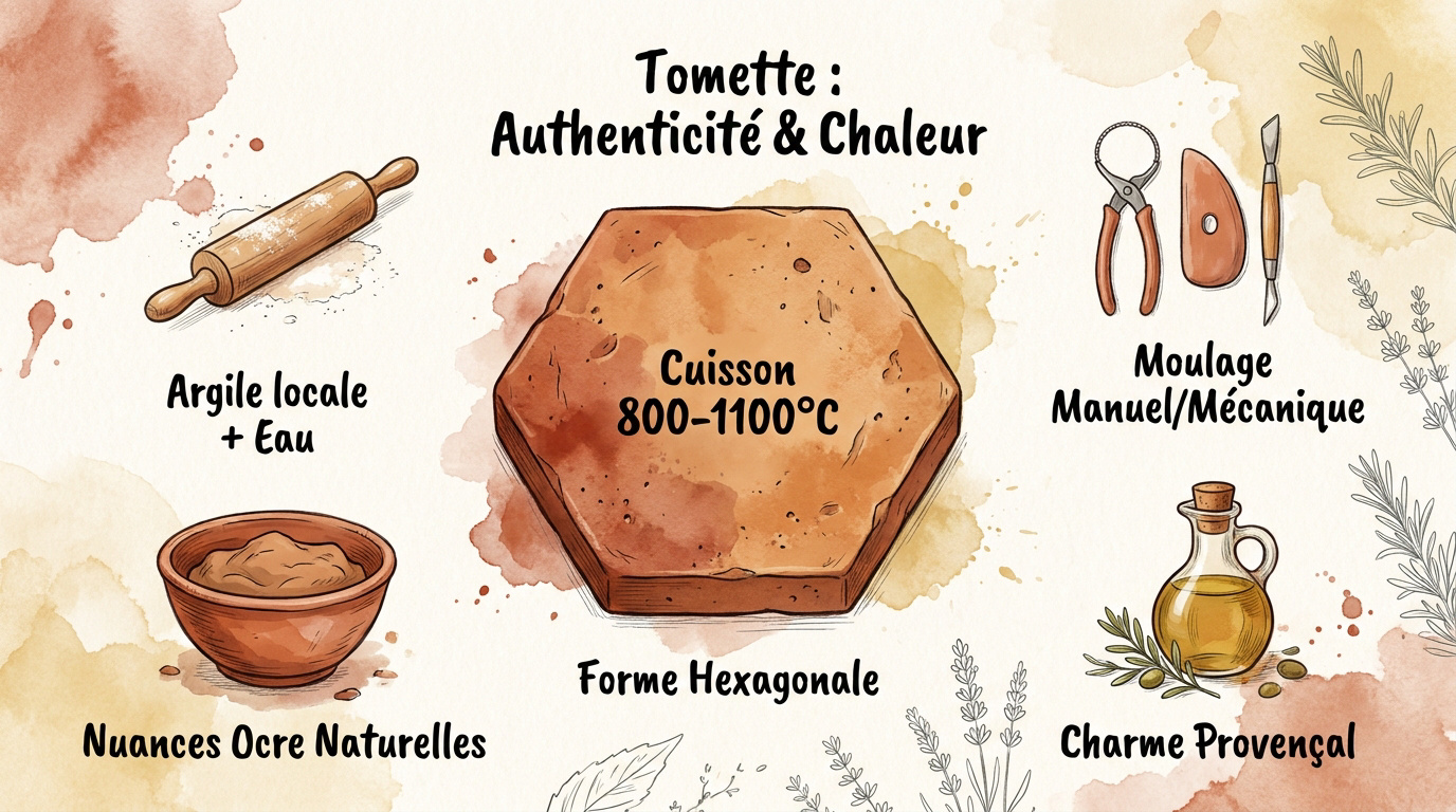 Infographie fabrication tomettes
