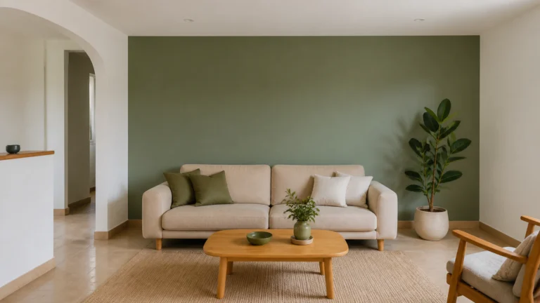 Illustration éditoriale pour l’article « Quel mur peindre d'une couleur différente pour votre déco »